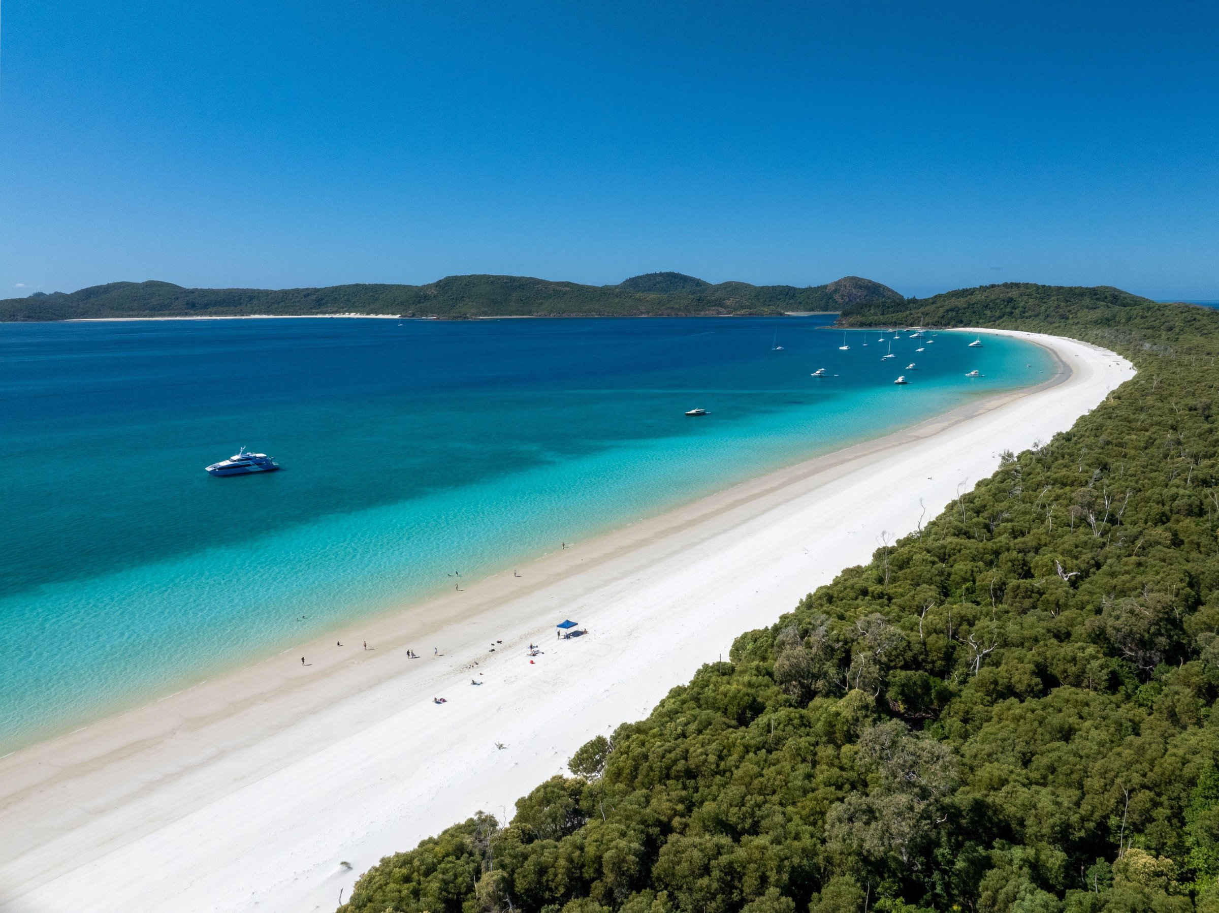 Airlie Beach: Hill Inlet Lookout and Whitehaven Beach Cruise