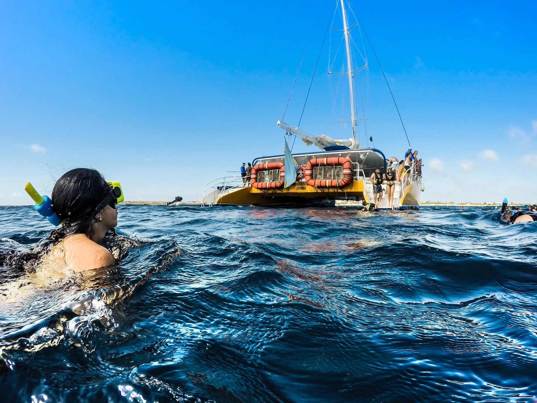 Aruba: Boat Trip with Snorkeling and Open Bar