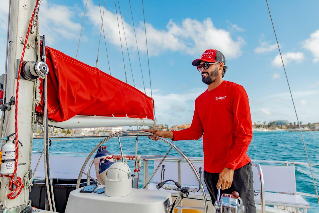Aruba: Sail & Snorkel with Turtles at WW2 Shipwreck with BBQ