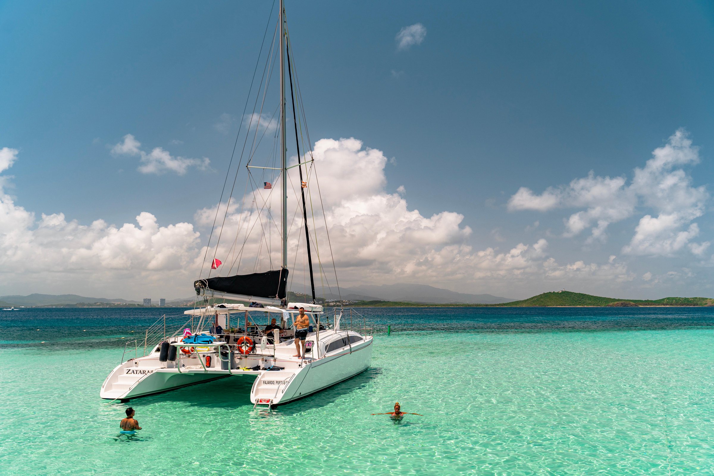 From Fajardo: Icacos Island Full-Day Catamaran Trip