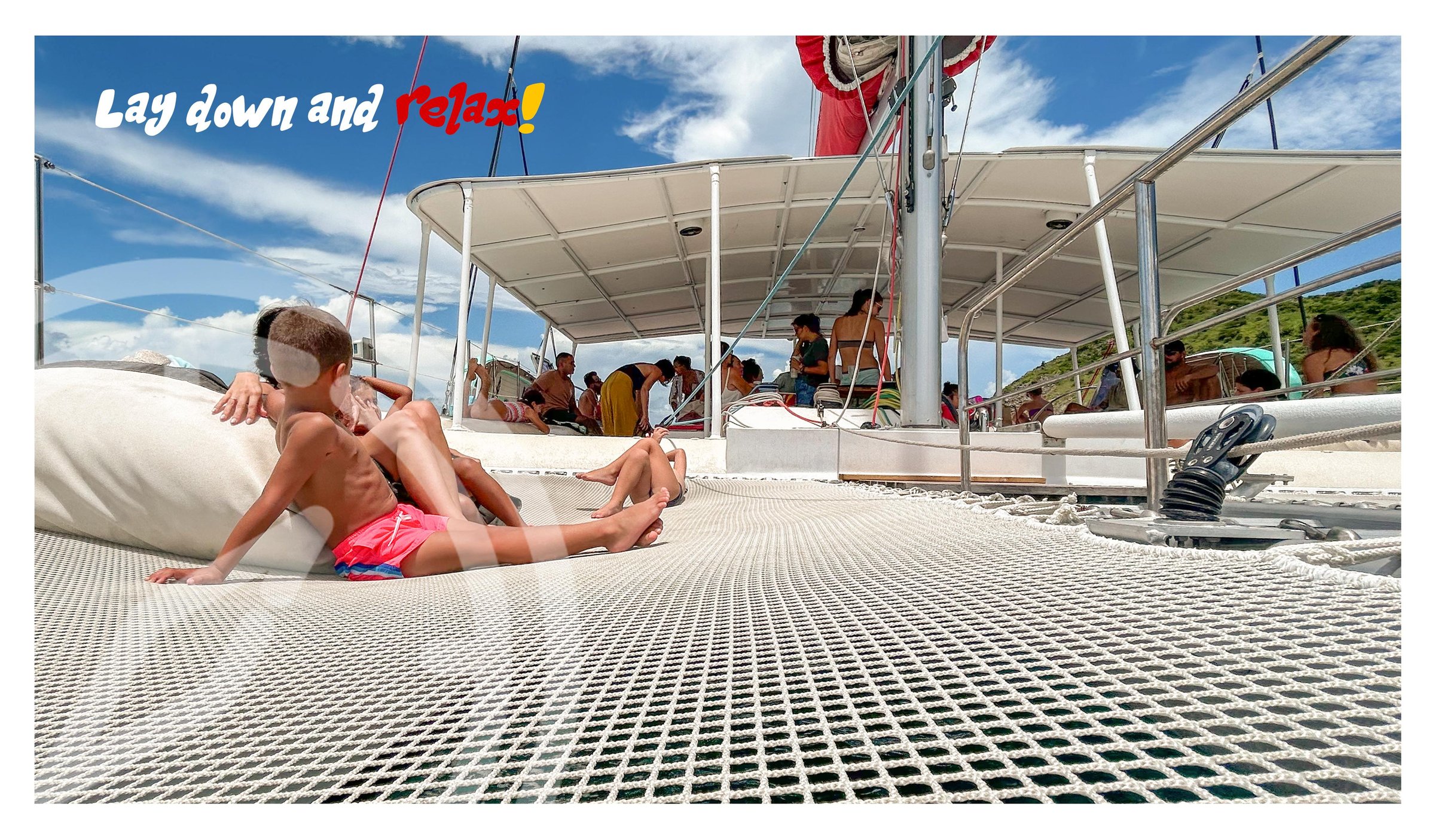 PRICKLY PEAR - FULL DAY LUNCH & OPEN BAR - CATAMARAN TOUR