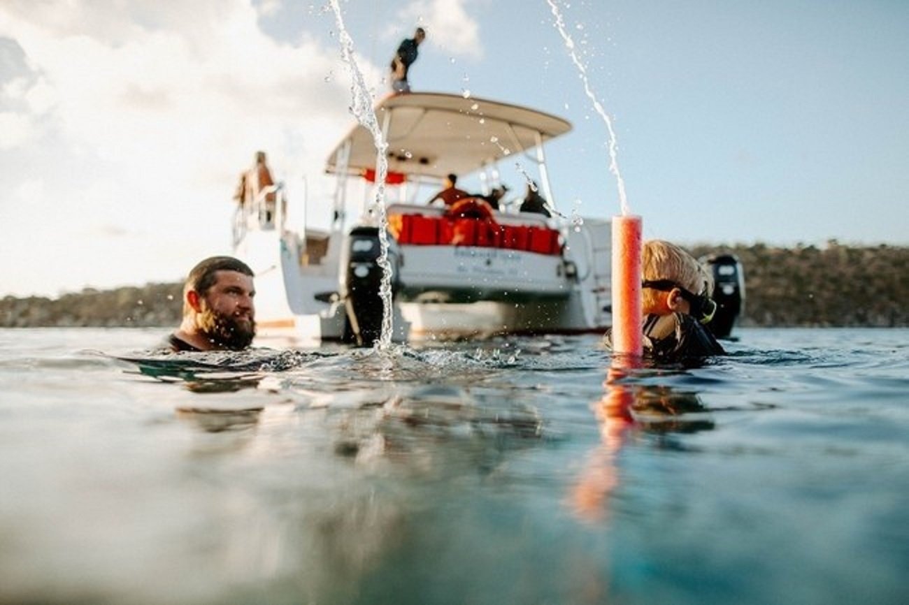 Saint Thomas-St John: Snorkeling & Beach Catamaran Tour