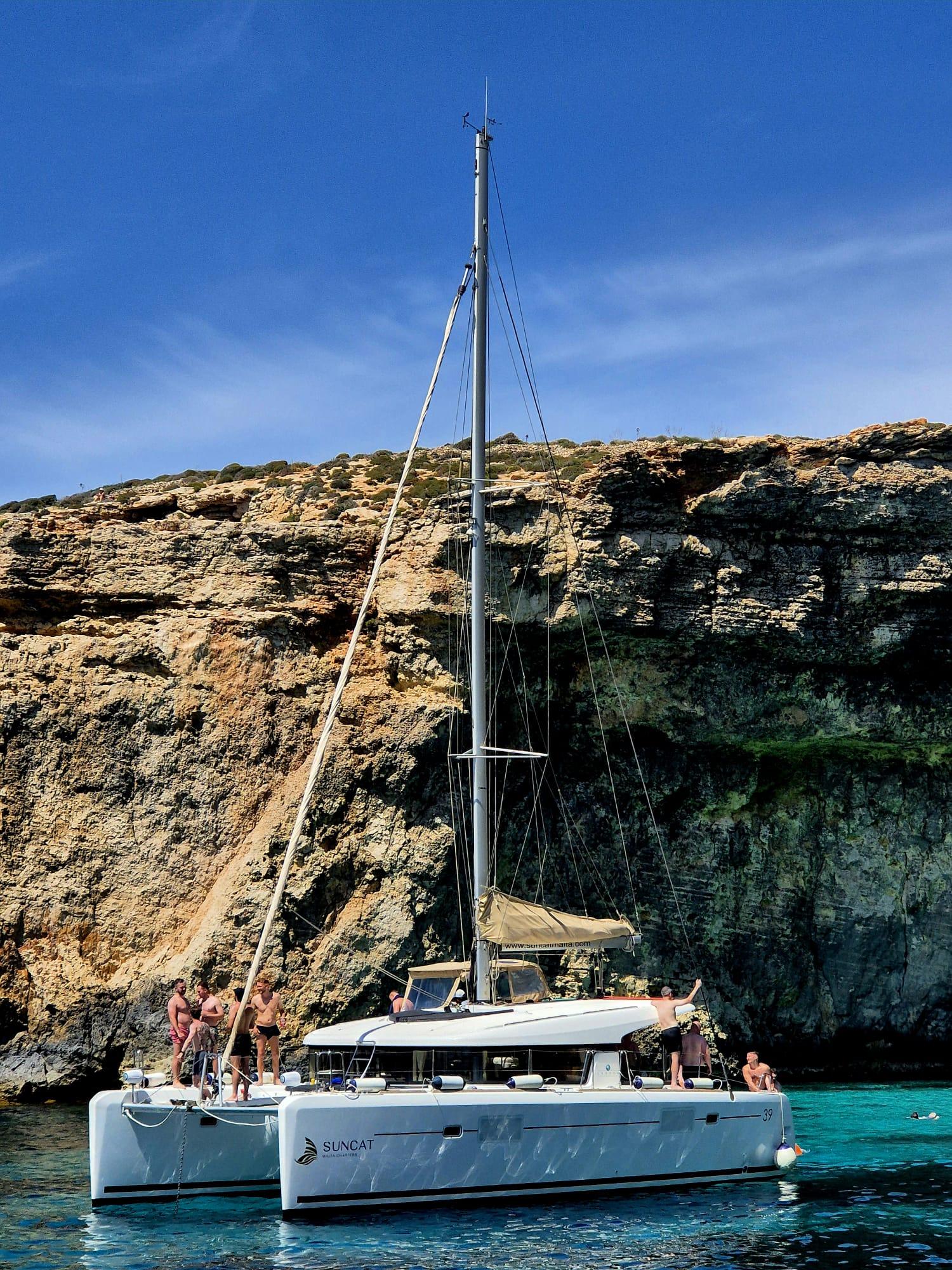 St. Paul's Bay: Half-Day Scenic Catamaran Tour with Drinks — St Paul's Bay, Malta