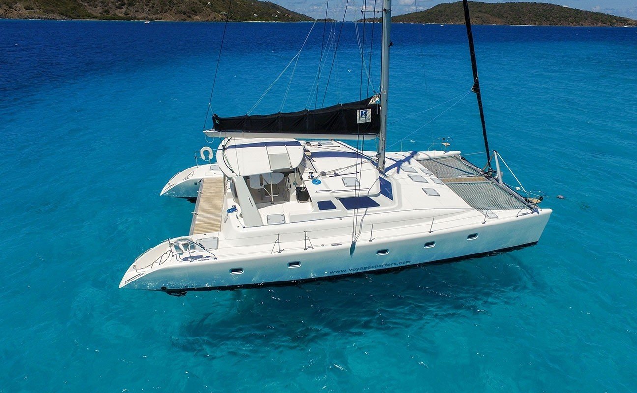 St. Thomas: Private 50-Foot Voyage 500 Catamaran Sail — Jost Van Dyke, British Virgin Islands